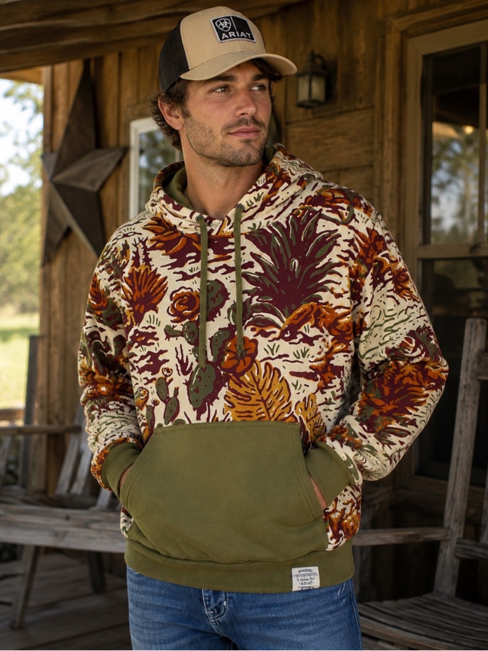 Ariat x Sendero Provisions Co. “In Cahoots” hoodie, NWT - Picture 2 of 6